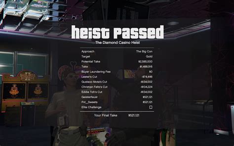 Casino heist approaches and preps general info.